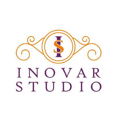 Inovar Studio Salão e Barbearia Logo